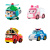 Игровой набор из 4 машинок Robocar Poli Silverlit MRT-760